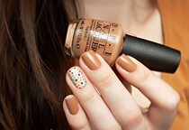 American OPI nail polish caramel milk tea light coffee Going my way or Norway N39