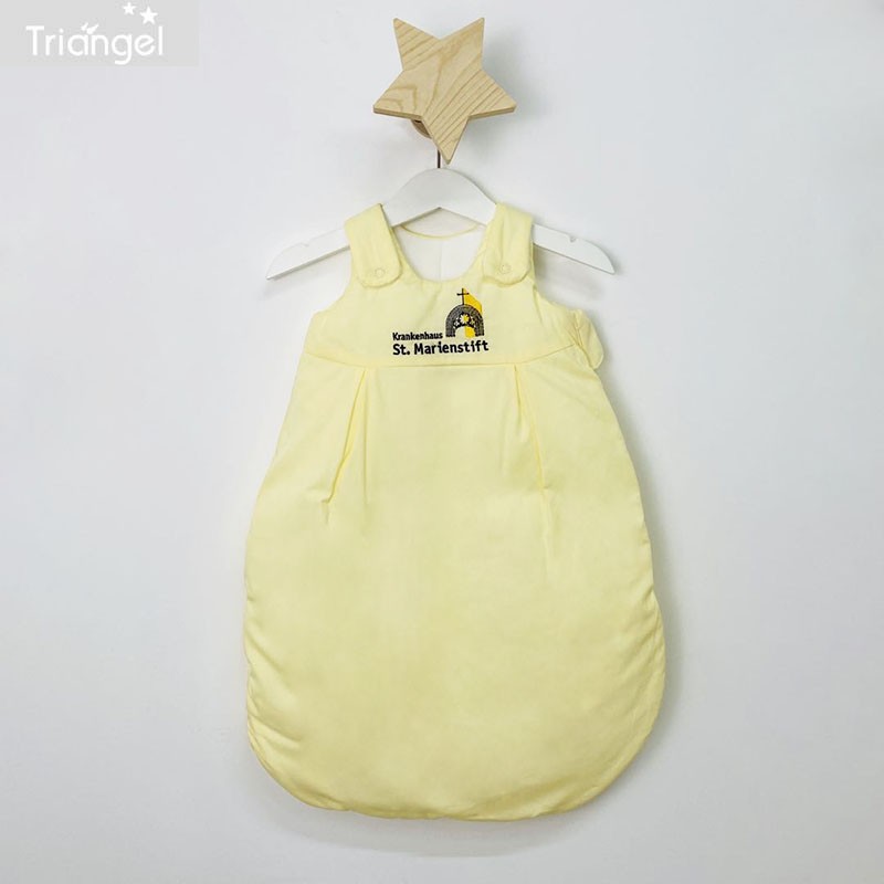(German order) Newborn baby vest sleeping bag 0-3 months baby one-piece anti-kick quilted autumn and winter