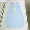 (German order)Double cotton vest one-piece baby sleeveless sleeping bag Children's baby anti-kick spring and autumn thin