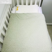 (German order) knitted cotton baby quilt cover childrens bedding quilt cover 135 * 100cm original single autumn