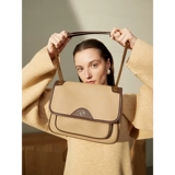 Кожаная сумка через плечо на одно плечо, коллекция 2022