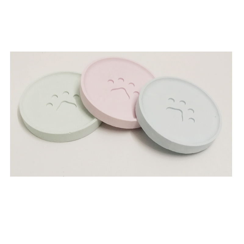 Absorbent Silicon Algae Clay Cup Mat Cat Paw Cup Mat Water Suction Speed Dry Little Bear Creativity Cute Japanese Eco-friendly Material Custom