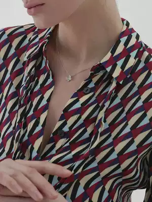 Niche light luxury s925 sterling silver small butterfly clavicle necklace super flash zircon net red fairy temperament necklace choker