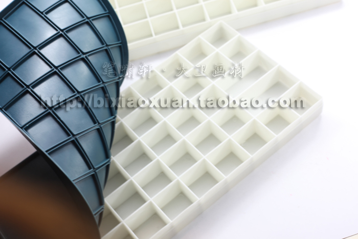 36 grid anti-overflow color box soft cover color box gouache color box art paint box painting materials wholesale