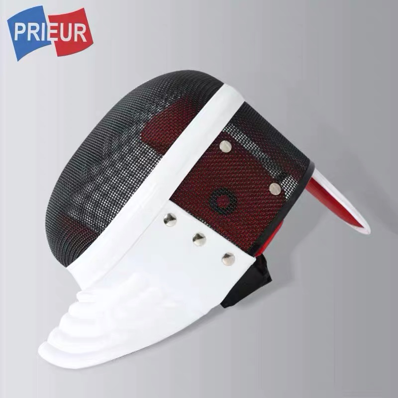 Prieur Pierre FIE certified ultra light weight 1600N heavy sword colored protective face fencing with heavy sword protective face-Taobao