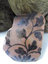 Meta-Generation Sauce Glazed Black Pattern Ancient China Porcelain Pieces Old Porcelain Ancient Play Antique Collection Genuine Products Old Objects Porcelain Pot Porcelain Porcelain