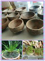 Rare Song Dynasty antique specimen kilns in Jingdezhen old porcelain pieces sagger pots ancient porcelain calamus fleshy pot holders