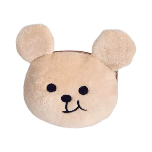 Кошелек, милая небольшая сумка, система хранения, плюшевый брелок, портативная игрушка, с медвежатами, Южная Корея