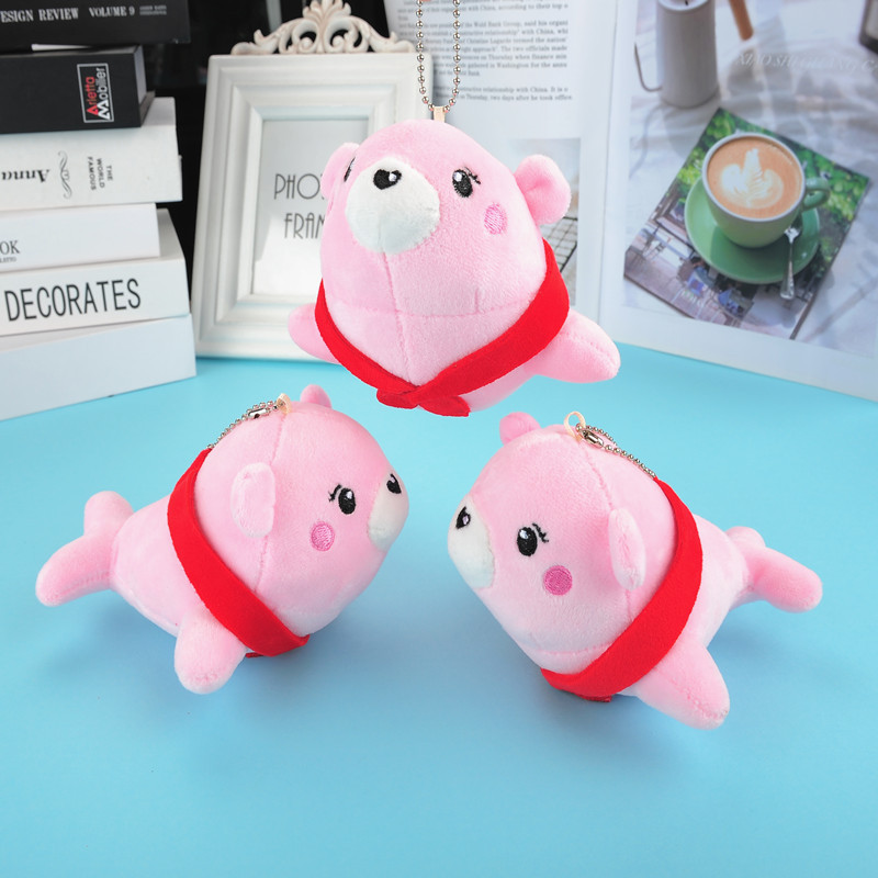 Autonomous copyright Animal Sea Lion Ocean Museum Series gifts plush toys hanging accessories car key buckle