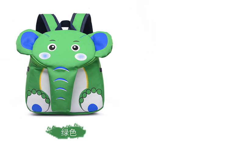 Phim hoạt hình túi trẻ em mẫu giáo trường mẫu giáo 2-5 tuổi nam và nữ dễ thương voi ba lô thủy triều túi cha-con - Túi bé / Ba lô / Hành lý cặp kéo