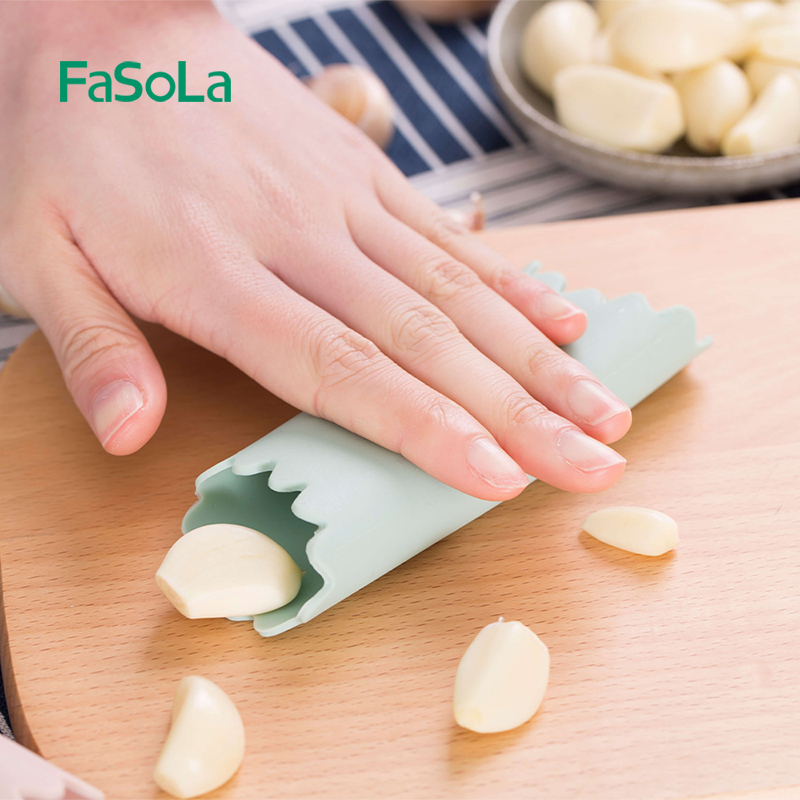 Japan FaSoLa Garlic Peeling Machine Garlic Peeling machine Home Silicone Dial Garlic Peel Deity of garlic Garlic Peeling and peeling