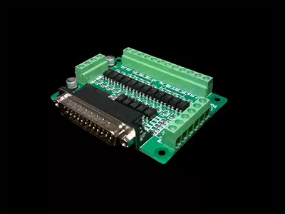 CNC parallel port interface board photoelectric isolation (supports KCAM4EMC2 linuxcnc)