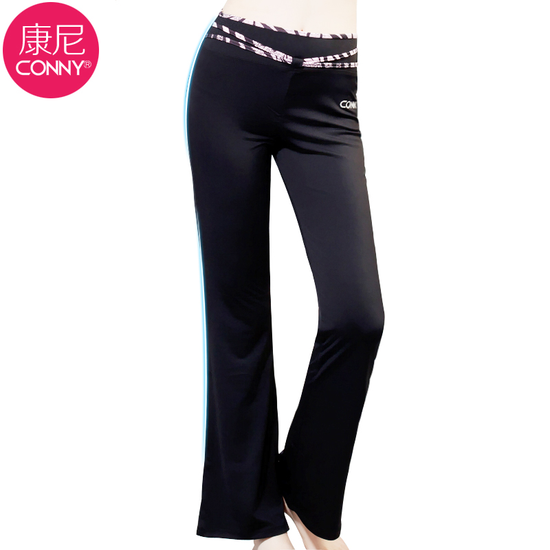 Bao Connie's new dance pants trousers women's slim fitness pants practice pants yoga pants aerobics suit bodybuilding dance mail