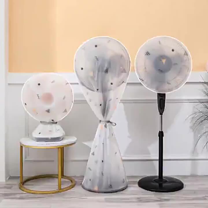 2021 new electric fan hood subwall fan electric fan cover floor small sun hanging bronzing machine dust mesh hood full package universal