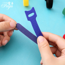 Magic sticker tie-strap charging data line accommodating wire wire arrangement fixer Clamp Rational Cluster collection and finishing belt theorizer
