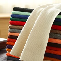 Fabric Pure cotton knitted ribbed elastic cuff neckline hem trouser leg closure elastic side sweater thread fabric accessories
