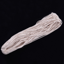 Cotton thread rope binding clothesline rolling edge wrapping round cotton inlay strip open core absorbent cotton rope