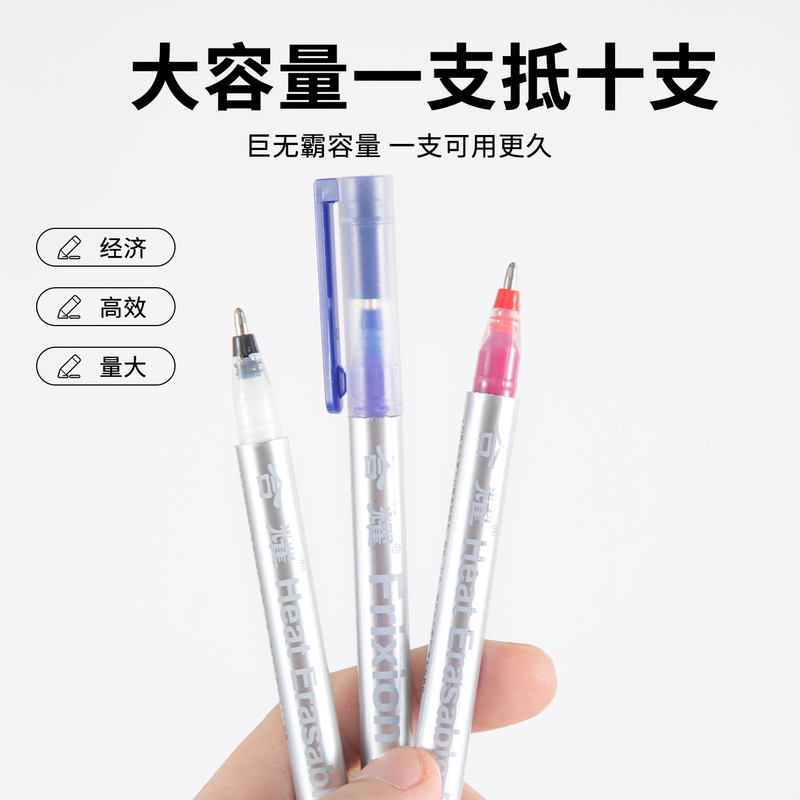 Giant High-Temperature Disappearing Pen for Clothing, Special Fabric and Leather Point Marker, Heat Vapor Fade Color, Water-Soluble Color Pen Refill, Bold