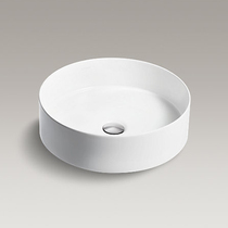 Kohler Sanitary Ware K-90012T-0 7 Silk Jiaxing Diamond Fashion Washbasin(Round) White and Black
