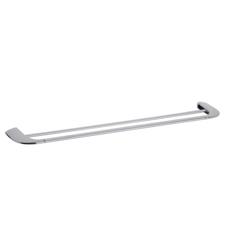 Kohler K-37061T-CP Orui * Xinyue 24 inch double towel bar all copper chrome
