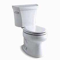 Kohler K-3830 4968T-W CW-0 Warwick five-stage cyclone green energy split toilet toilet