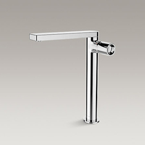 Kohler Bathroom K-73054T-7-CP Bai Shi single handle bowl faucet(high outlet) - Side handle