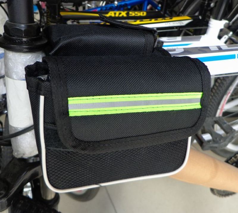 Bike Front Beam Bag Mountaineering Bike Saddle Pack Bike Upper tube bag Bilateral Package Key Tools Cell Phone Package