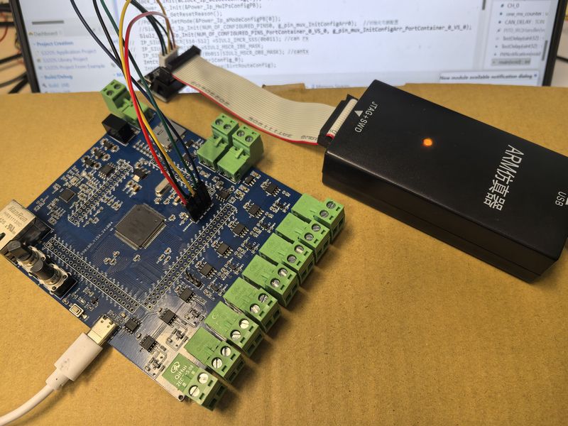 S32K358 Development Board Evaluation Board with 8-Way Can, Lin, Gigabit Ethernet 1000Base-Tx S32K358 Development Board Evaluation Board with 8-Way Can, Lin, Gigabit Ethernet 1000Base-Tx