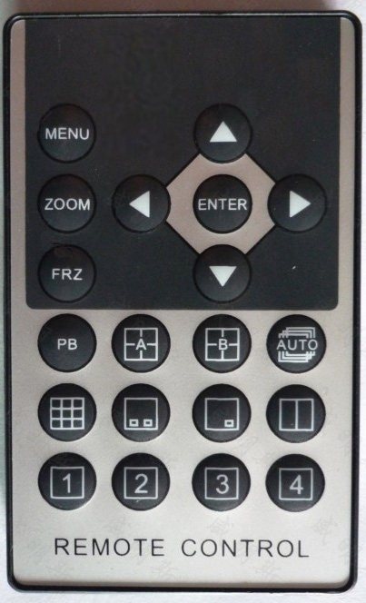 4 8-way picture divider remote control infrared remote control