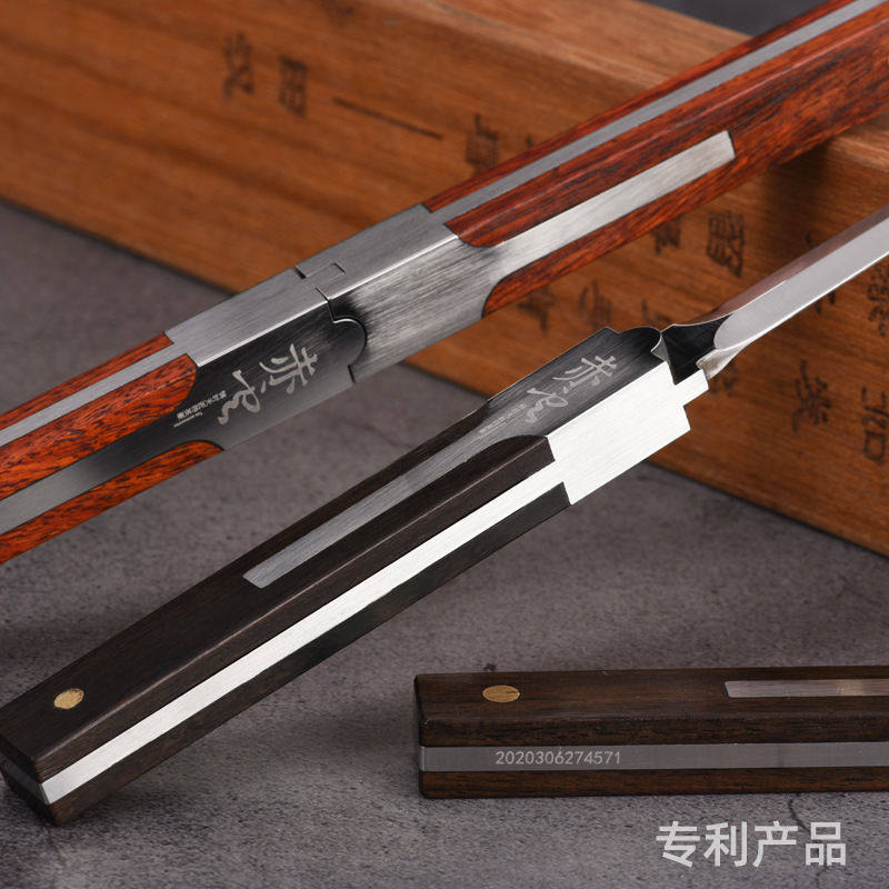 Ebony Sandalwood Tea Knife Tea Sword Pu'er Tea Tool Tea Knife Opening Tea Needle Fine High-end Prying Tea Not Cutting Edge High-end Tea Sword