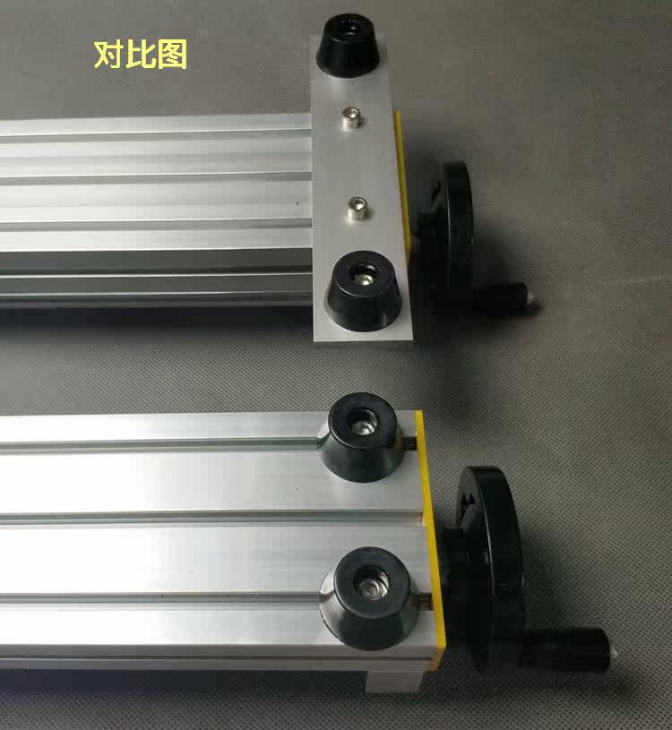 Кромкооблицовочный станок 3090铝型材木工车床 专用加宽稳定板 铝板支撑腿 加固防倾倒倾斜