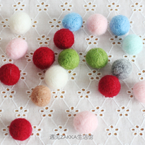 Wool Felt Ball 2cmDIY Handmade Christmas Tree Garland Floral Food Photography Props Ball Decoration Ball