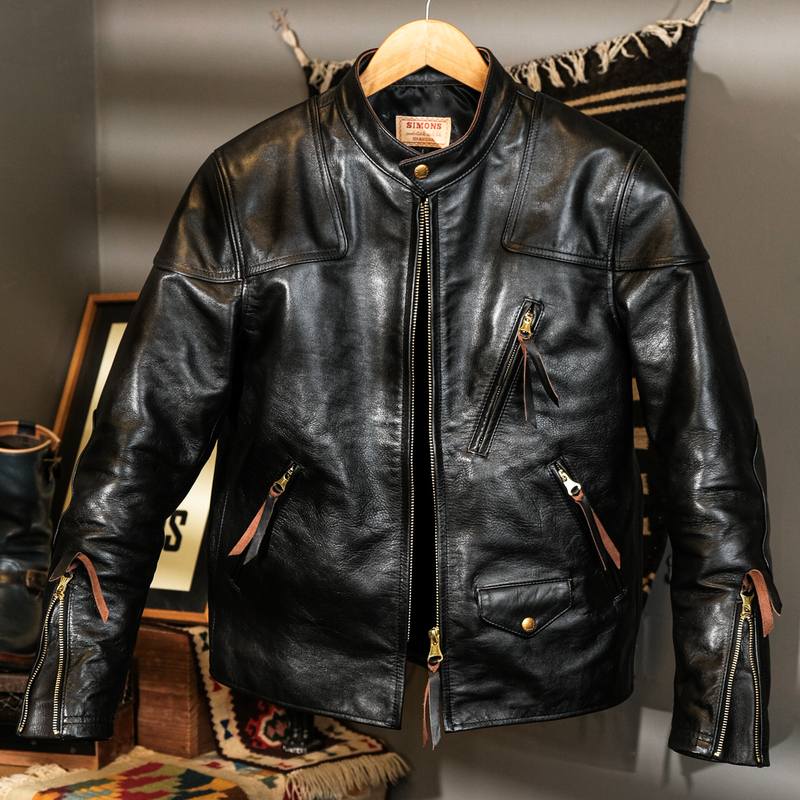 Venom Venom Racing Uncoated Polish Horse Leather Imported Oil Wax Tea Heart Layer Leather Jacket Tom Hardy Venom Venom Racing Uncoated Polish Horse Leather Imported Oil Wax Tea Heart Layer Leather Jacket Tom Hardy