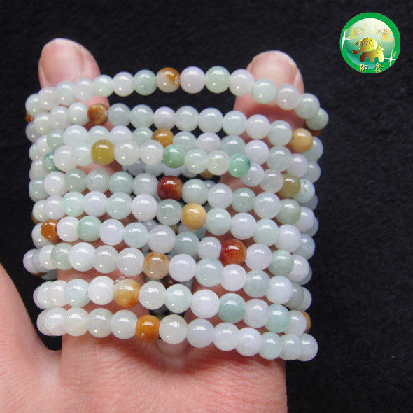 Tengkong Emerald Jade: 22 grains of beads Emerald A cargo lady hands - trinket gifts