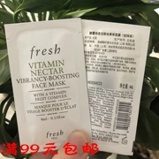 Mẫu sản phẩm mới Counter 蕾 诗 亮 活 Mặt nạ chiết xuất từ ​​trái cây Vita 4ml Mật ong dưỡng ẩm làm sáng tông màu da