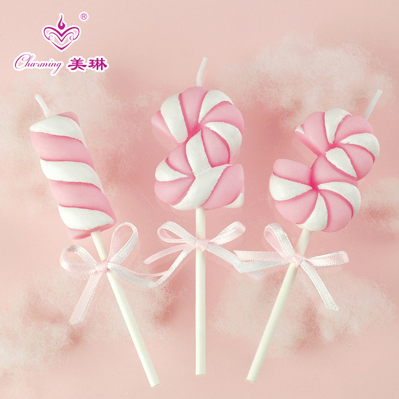 0-9 Creative Digital Candle Children Birthday Candle Birthday Cake Decoration Party 100 days full month candle