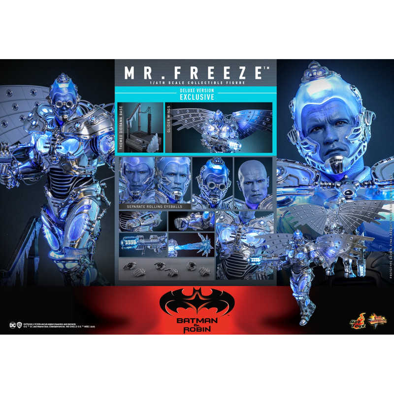 # In Stock # Hottoys Mms799 Mms800 1/6 Batman and Robin Villain Mr. Freeze # In Stock # Hottoys Mms799 Mms800 1/6 Batman and Robin Villain Mr. Freeze