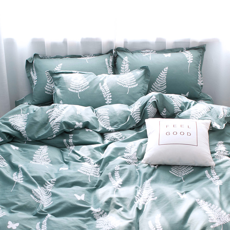 Spring Autumn Quilt Cover Single Piece Pure Cotton 160x210x150 Double 200 X 230 Twill Cotton Fabric 100 Full Cotton Quilt Cover