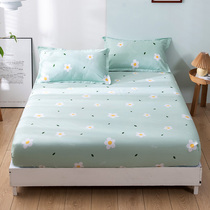 Bed hat cotton 100% cotton bed cover single piece non-slip fixed thin pad Special 1 5m dustproof cover