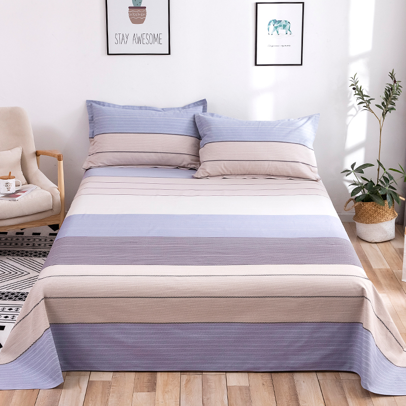 Old Coarse Cloth Linen Single Piece Whole Cotton Linen 100 Pure Cotton Thickened Single Dormitory Double Canvas 1 5m1 8 m by single