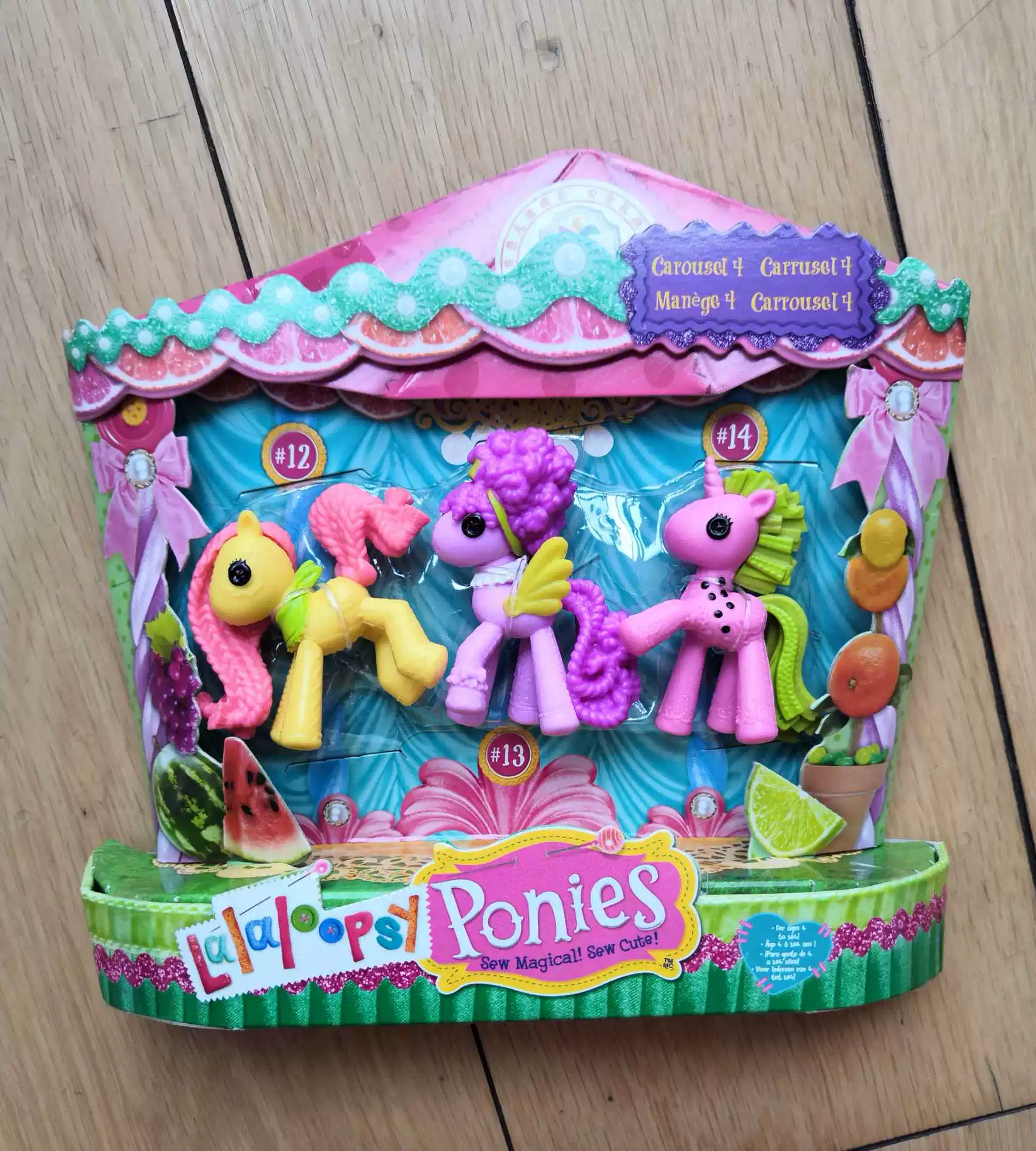 Игрушечные пони (Lele Angel Lalaloopsy), набор — 1–3 случайные цветные фигурки, высота до 15 см