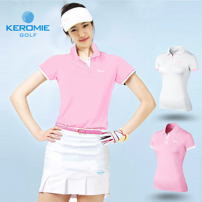 2021 new summer golf T-shirt ladies casual half-sleeve polo shirt women's short-sleeved large size T-shirt summer sweatshirt
