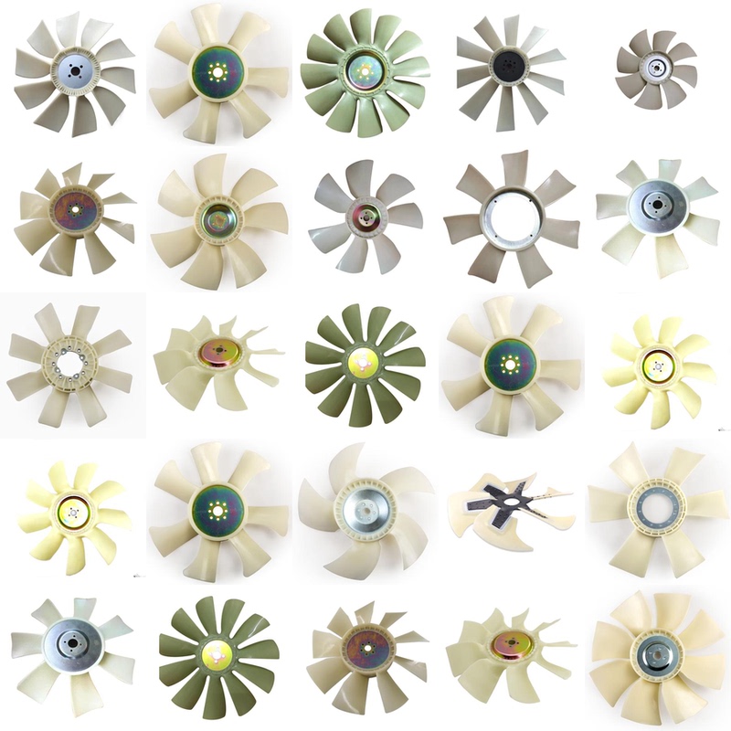 Hitachi Sumitomo Excavator Isuzu Engine Fan Blade (High-Quality Imported Materials)