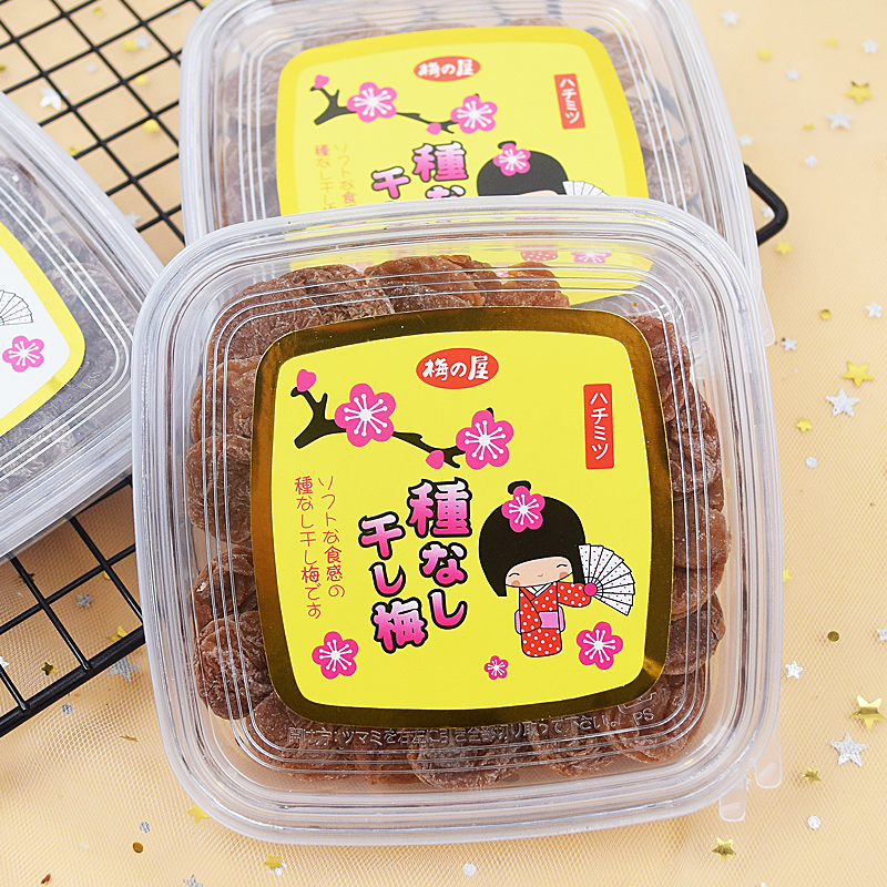 Japanese plum house seedless dried plums canned sweet and sour plum cakes can be eaten by pregnant women without added super sour plums