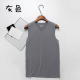 Summer băng lụa mens thở untraceable vest cơ thể cross-bar thể thao không tay t-shirt áo đáy dài ngang vai khô.