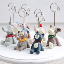 ZAKKA Grocery Creative Cute Cartoon Super Cute Look Up Starry Sky Leave Message Clip clip Clip Photo Poo