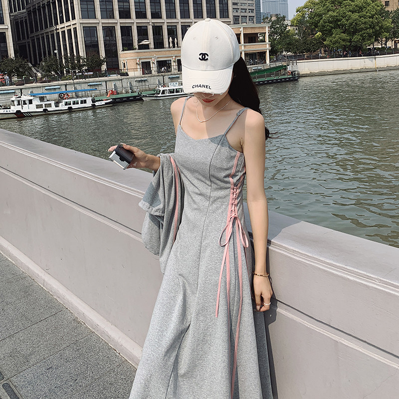 【秋款现货】洋气连衣裙+外套套装088-8805p135控198,女装套装/套裙,2C088