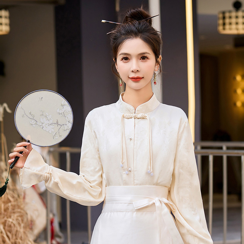 2024风新中式古风马面裙套裙,女装套装/套裙,衣佳和