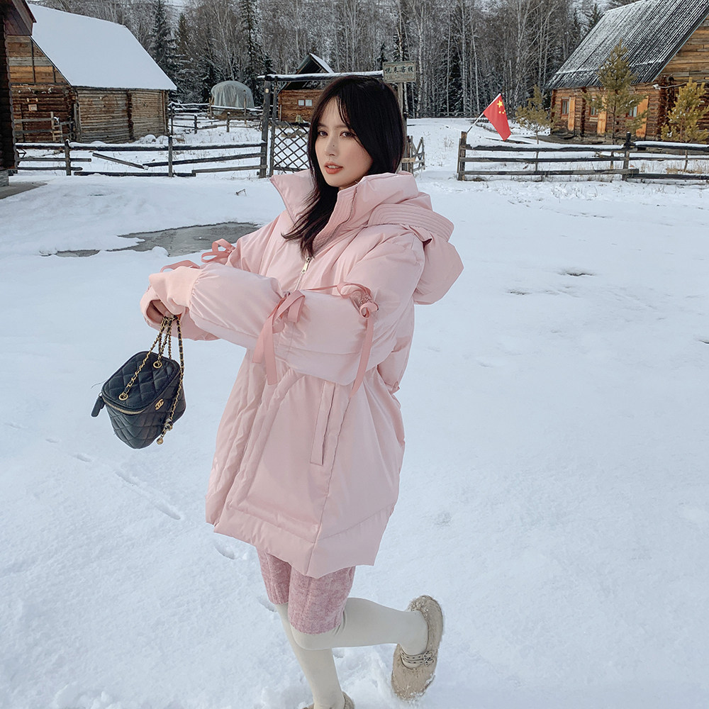 11新品云朵帽蝴蝶结羽绒棉衣8208P210K298,女装棉衣/棉服,2C060
