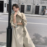 【现货】韩版休闲中长款风衣外套女2C238-21670-P135控199，女装风衣，2C238